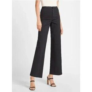 Express High Waisted Wide Leg Twill Pant 14